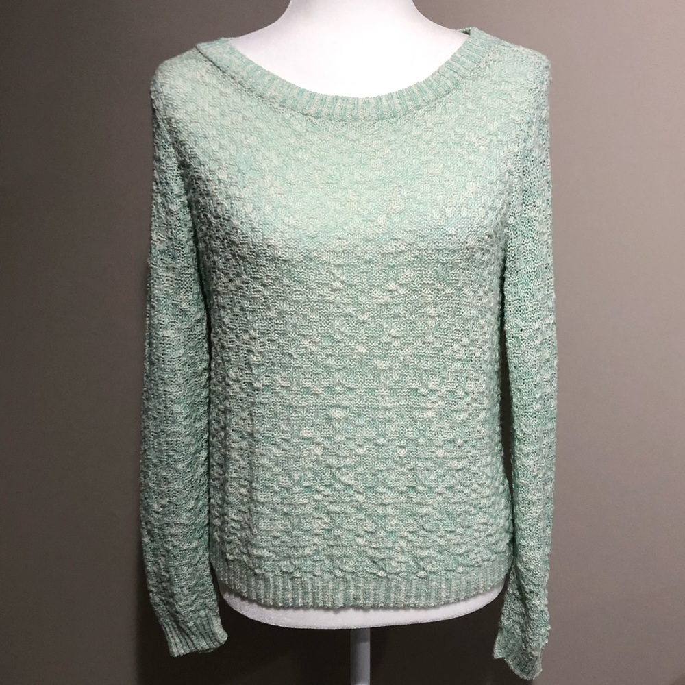Pink Rose Crew Neck Sweater